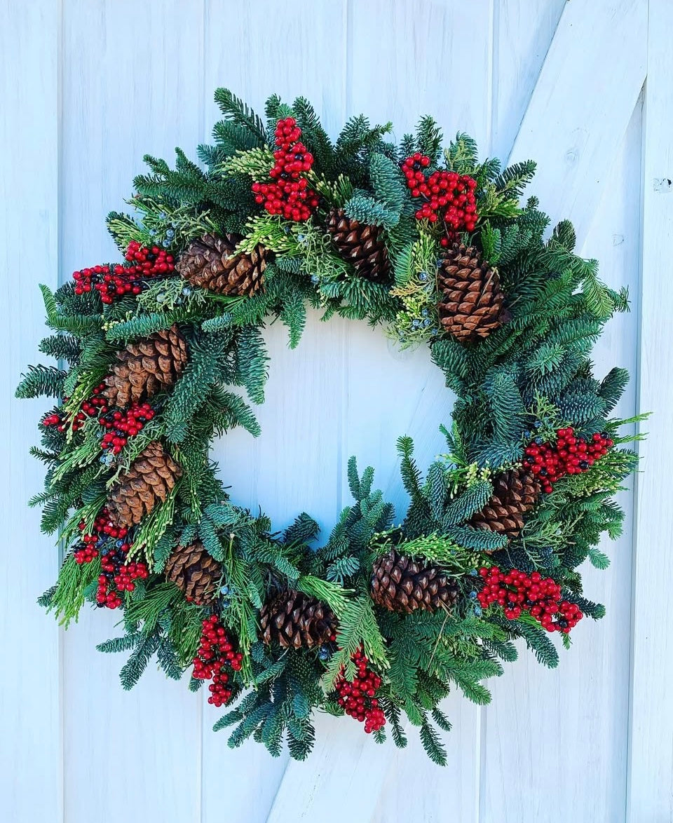 Wreath Decorating Workshop Nov 25 - 6 pm
