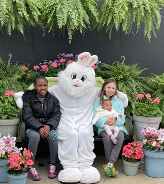 FREE Easter Bunny Visit w/food donation