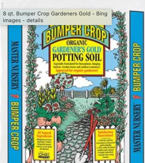 8 qt. Bumper Crop Gardeners Gold