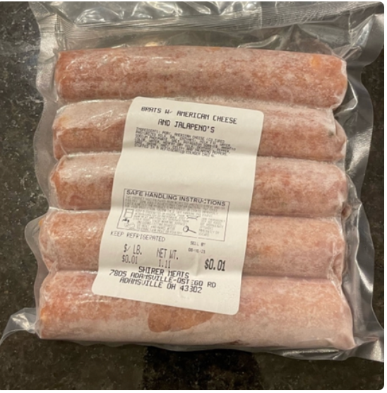 Pork Jalapeno Bratwurst
