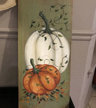 Pumpkin Corks & Canvas