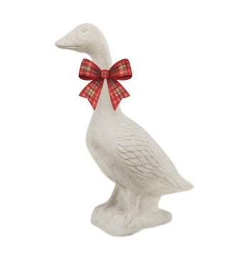 Large Cement Porch Goose