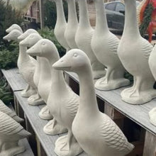 Load image into Gallery viewer, Large Cement Porch Goose
