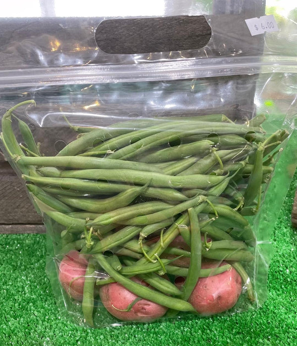 Green bean & potato combo