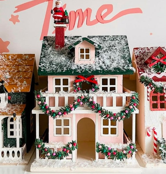 Christmas Village Decorating