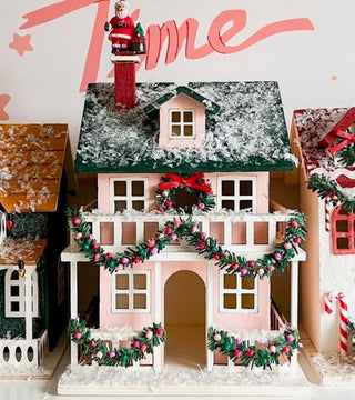 Christmas Village Decorating